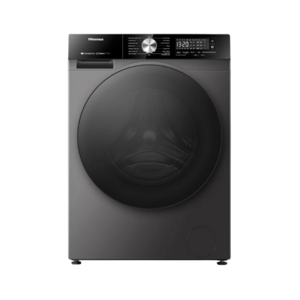 HISENSE WASHING MACHINE FL WASH 8 KG DRYER 5 KG INVERTER WD 3S8043BT SILVER