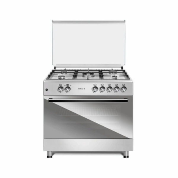 MAXI COOKER 60*90 5B GAS BURNER MIRROR EUROPOOL STYLE 60*90 (5B ) INOX