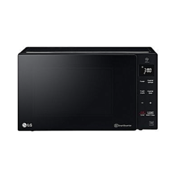 LG MICROWAVE 25LTRS INVERTER, BLACK, GLASS TOUCH, WHITE LED DISPLAY – 2535