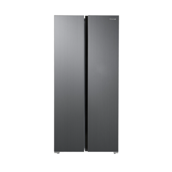 HISENSE REF SBS SILVER 516 LTR, NO FROST R600 GAS-55WS