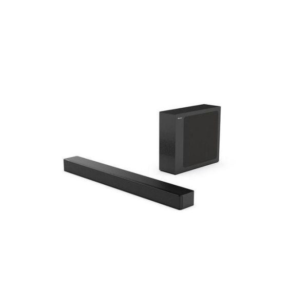 HISENSE SOUND BAR 2.1CH, HDMI, BLUETOOTH,240 WATTS, WALL BRACKET RADIO FM-AUD2100HS-FM